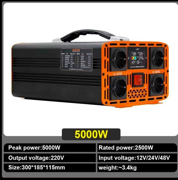 Inversor/inverter 5000w onda pura