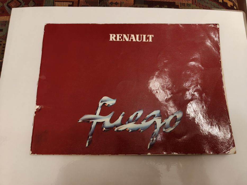 Manual Instruções Renault Fuego