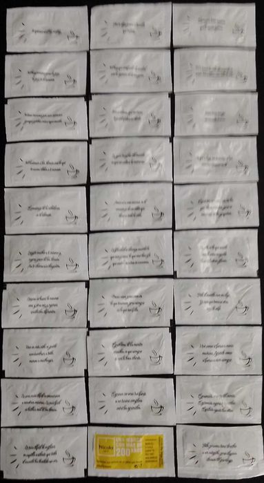 Pacotes de Açúcar - Nicola 2025. Série 200 Anos 35x70