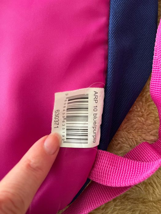 Mochila Quechua Arpenaz 10 - Azul e Rosa