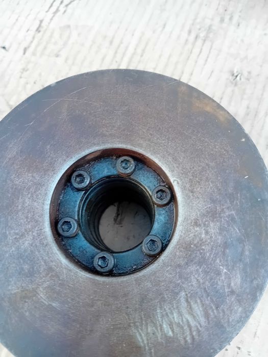 Polia diâmetro externo de 149mm ,4 canais,  furo 38mm