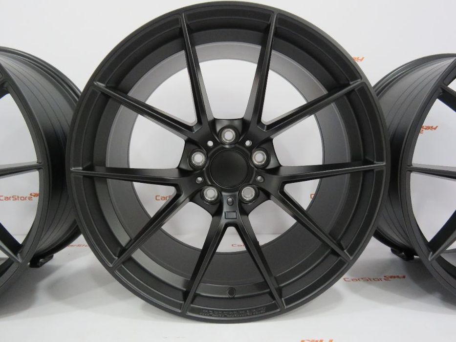 Jantes Look Bmw M4 Cs 18 x 8 et34 + 9 et 41 5x120 Preto Matte