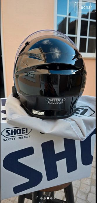 Capacete SHOEI NXR2 preto