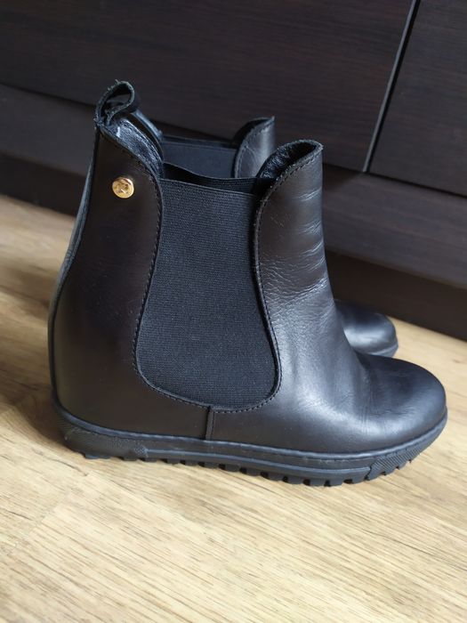 Sztyblety kazar 38 botki skóra