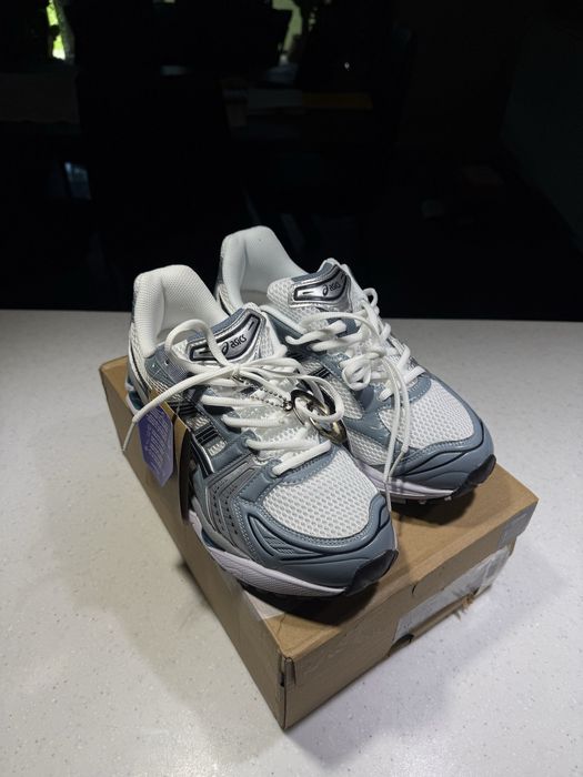 ASICS Gel-Kayano 14 White/Fjord Grey – rozmiar 44 | NOWE