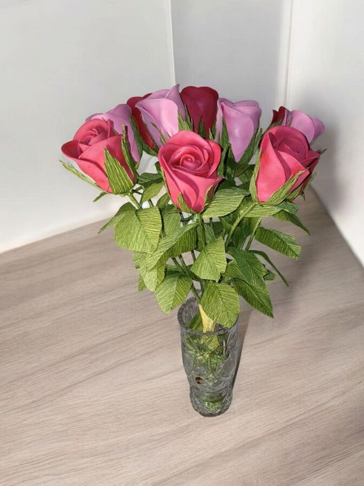 Квіти з фоамірану