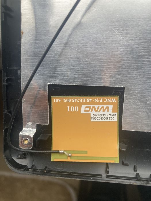 Placa e Antenas WiFi laptop