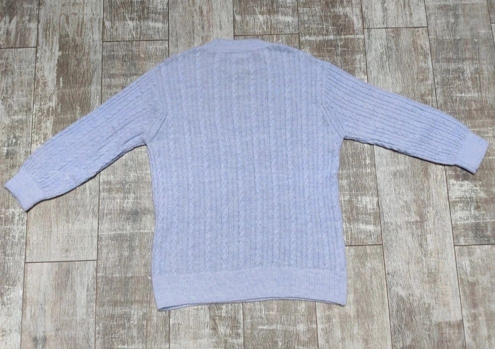 Liliowy sweter półgolf oversize Mango rozmiar S, 36
Długość całkowita