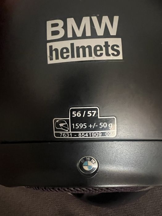 BMW System 6 Evo flip-up helmet (preto fosco)