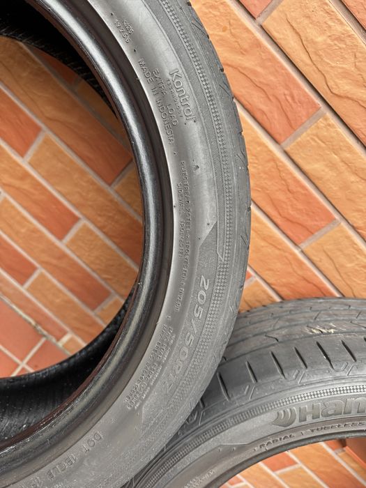 4 x 205/50 R17 Opony letnie HANKOOK