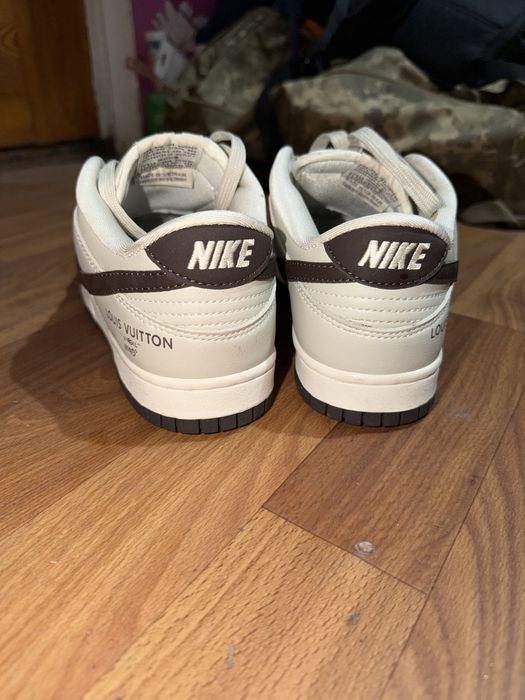 Кросівки Nike SB Dunk Low x Louis Vuitton Grey Black
