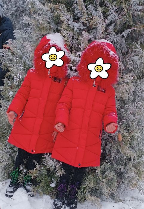 Куртки для близнят