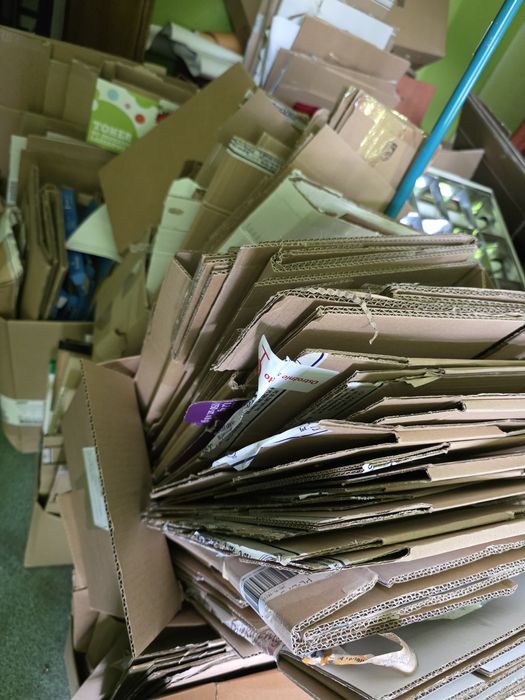 ODDAM duże ilości kartonów