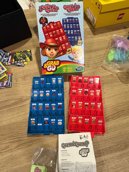 Quem é Quem jogo tabuleiro Versão Grab & Go