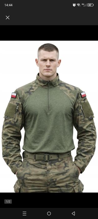Nowy Combat Shirt WP | Koszulobluza pod kamizelkę ochronną | M/XS