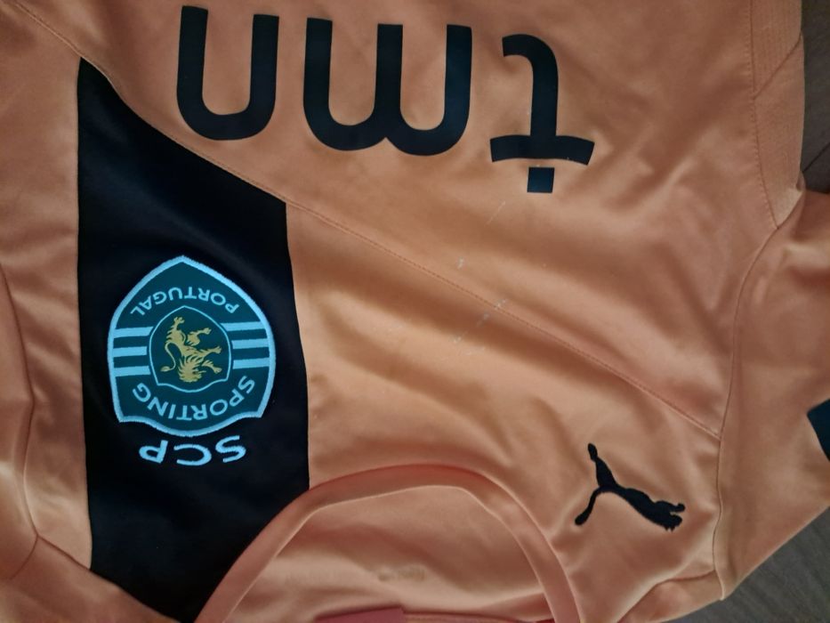 T shirt sporting laranja da puma