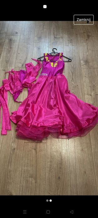 Suknia sukienka do standardu