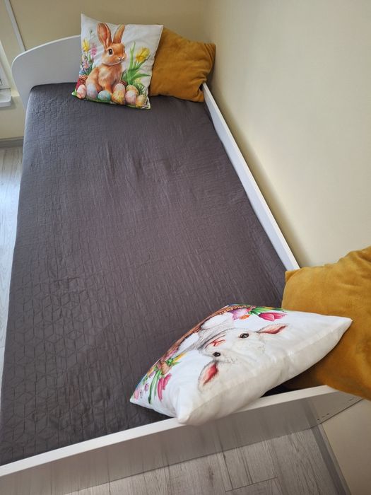 Łóżko z materacem i szufladą 90x180 Pilnie!