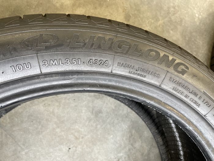 6x Opona Letnia LingLong 255/45 R19 2024rok!