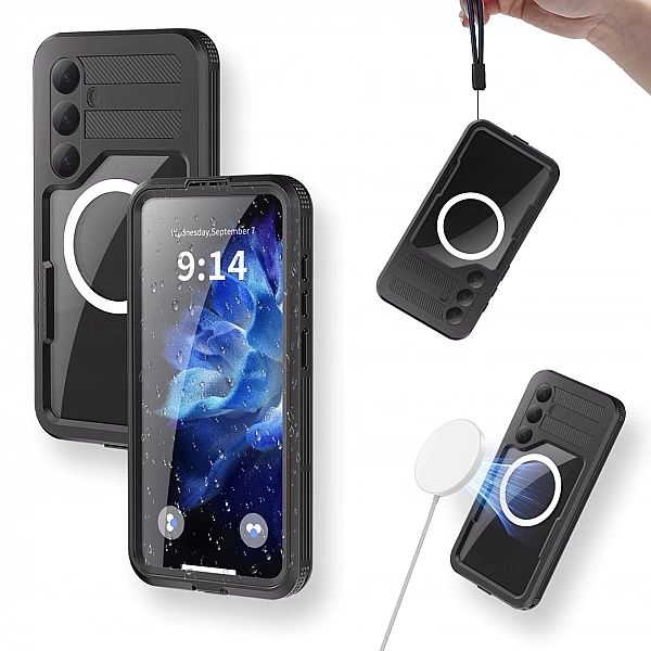 Etui wododporne Samsung Galaxy s25 Plus 360 MAGSAFE WYTRZYMAŁA OBUDOWA