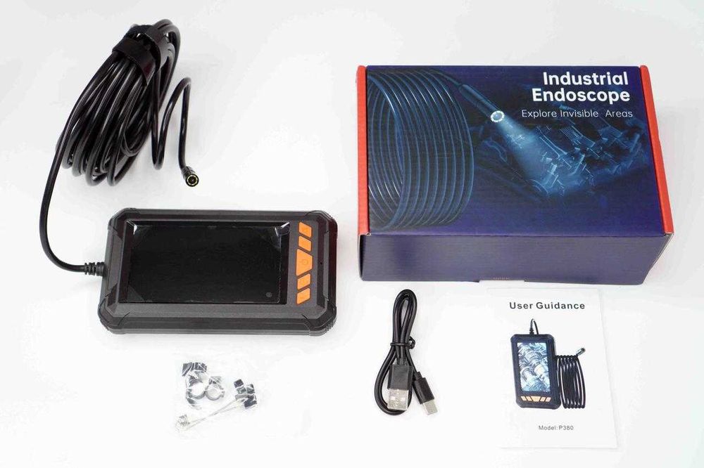 Подарунок чоловіку, баткові. Професійний ендоскоп камера з екраном.