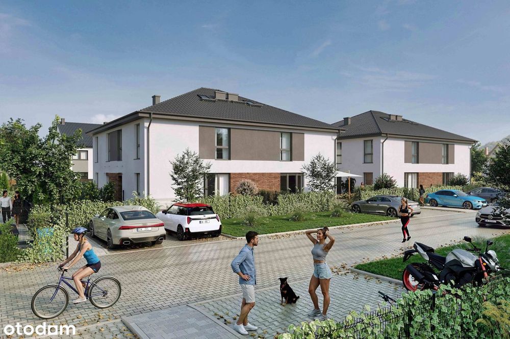 Nowoczesne apartamenty z ogrodem w Kiełczowie