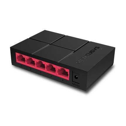 Switch de Rede Mercusys MS105G Mini 5 Portas