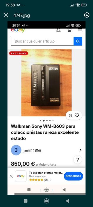 Walkman Sony  WM-B603