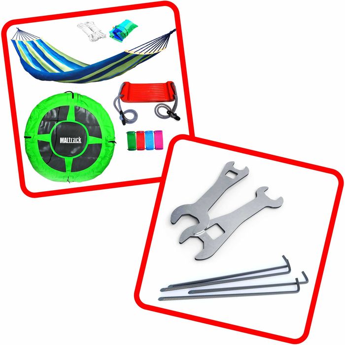 **Huśtawka Ogrodowa Stelaż Podwójny**