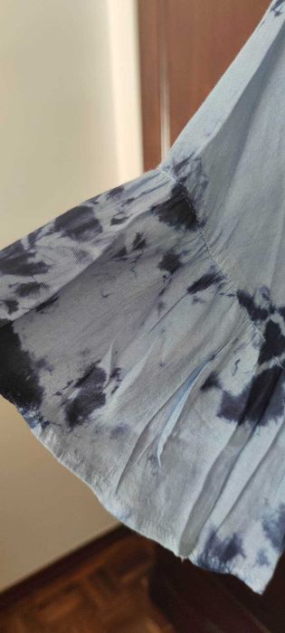 Blusa Azul Traçada XL