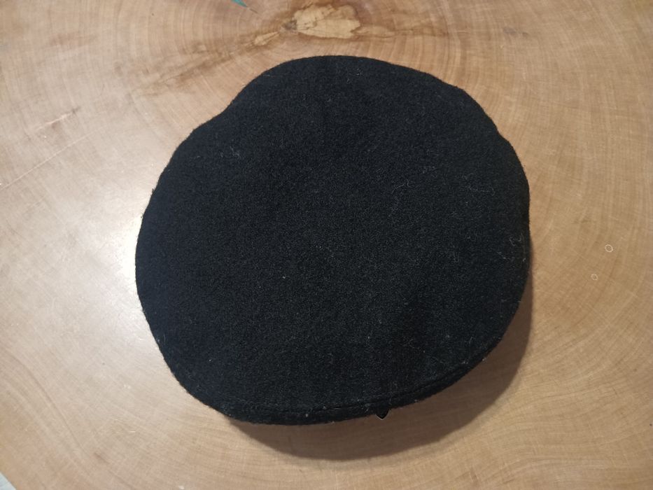 Beret harcerski rozmiar 48-52 czarny do mundurek ZHP harcerza zucha