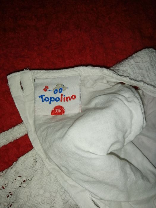 Платье кружевное сарафан Topolino р. 116