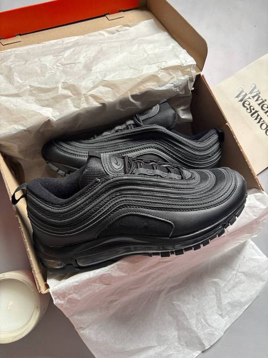 Кросівки Nike Air Max 97 Black premium | Кроссовки Найк чоловічі жіночі