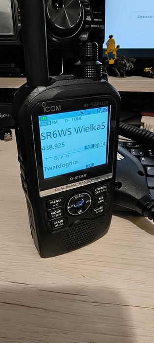 ICOM ID-52E PLUS radiotelefon ręczny VHF/UHF z D-STAR, GPS, Bluetooth jak nowówka nie Yaesu