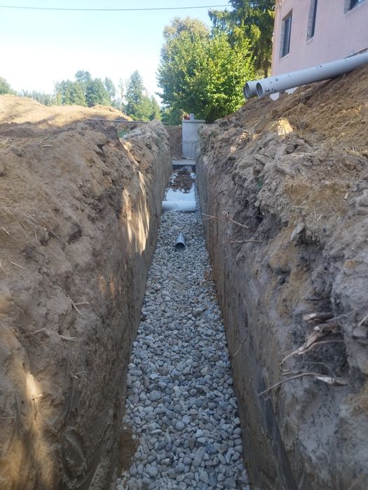 Przylącza wodne,kanalizacyjne,odwodnienia,oczyszczalnie przydomowe