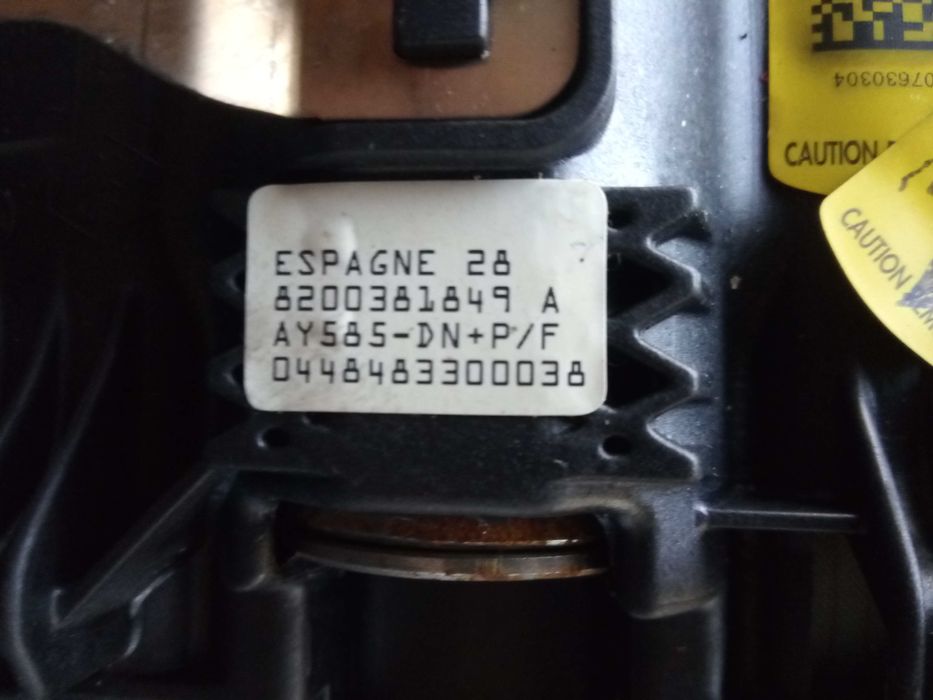 Airbag do volante RENAULT Megane II (BM0/1_, CM0/1_)