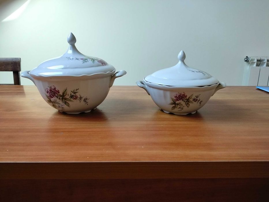 Terrinas de porcelana