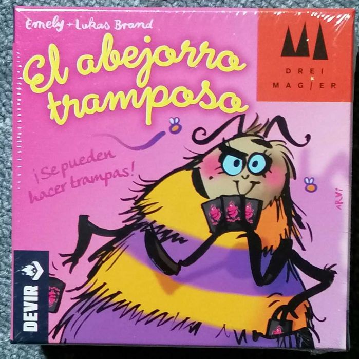 Abelhão Trapaceiro / El Abejorro Tramposo - jogo de tabuleiro