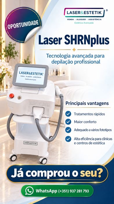 Equipamento depilacao Laser SHR Nplus