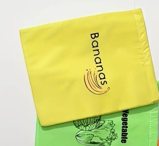 Saco armazenamento de bananas no frigorífico