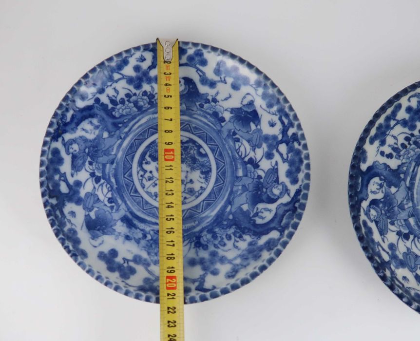 Par de pratos porcelana da China Séc. XIX/XX