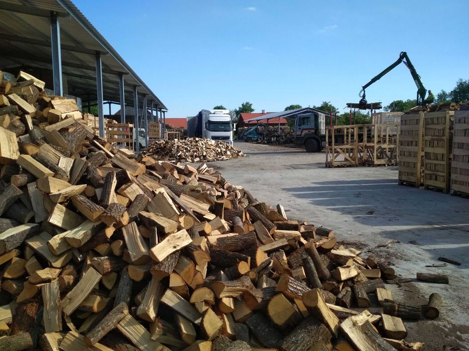 Drewno kominkowe opałowe DĄB GRAB BRZOZA OLCHA transport gratis