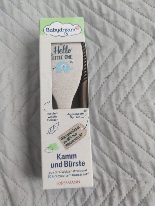 Szczotka i grzebień do włosów dla niemowlaka, Babydream, nowe