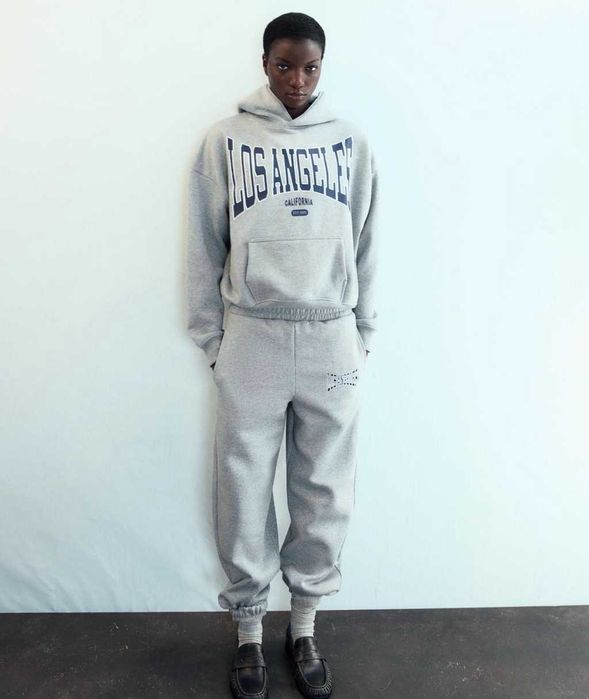 Сірий спортивний костюм Zara
