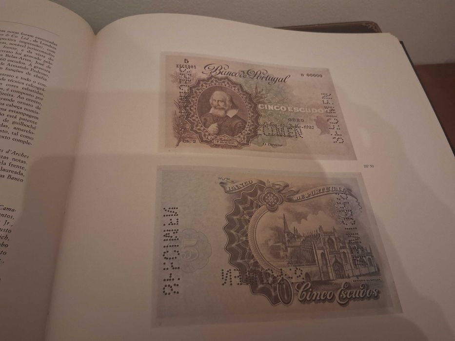 Livro O Papel-Moeda em Portugal (Banco de Portugal)