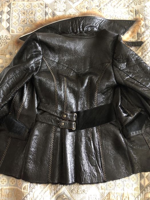 Дубленка женская кожанная