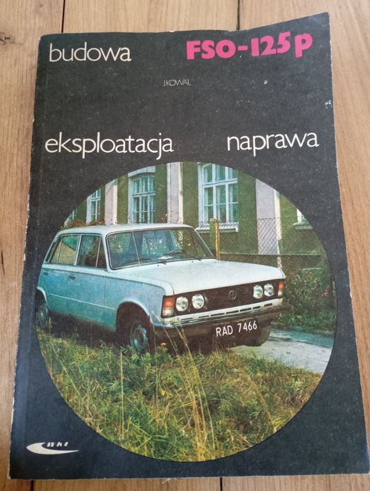 Zestaw książek auta prl