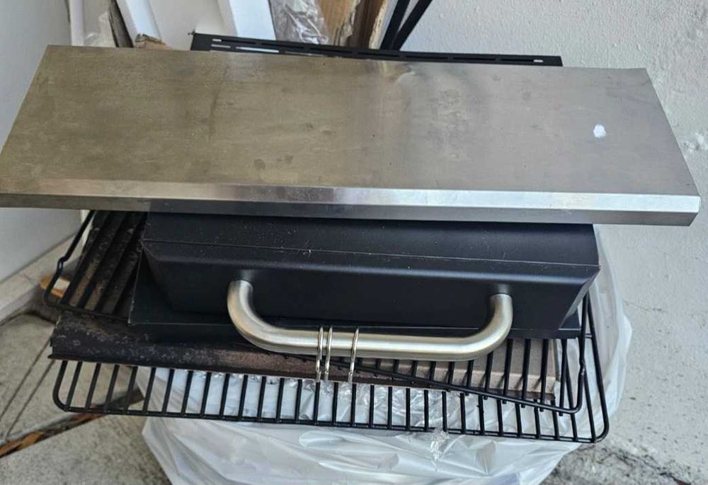 barbecue eléctrico a pellet com pouco uso,  Paleo Naterial