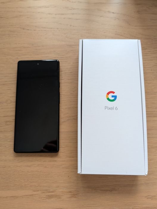 Google Pixel 6 - 128 GB Preto - Caixa Original + Capa