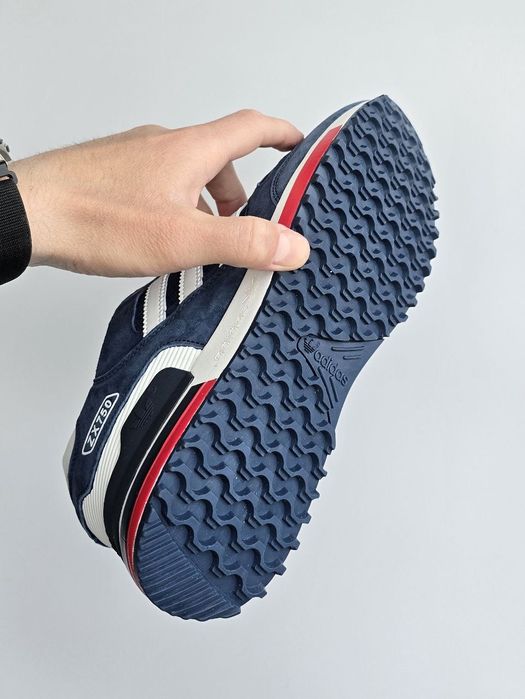 Кросівки Кроссовки Adidas ZX 750 Navy Blue Нави Синий Синій Кросовки демісезон